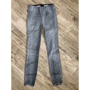 Pilcro And The Letter Press High Rise Performance Skinny Denim Leggings Gray 24